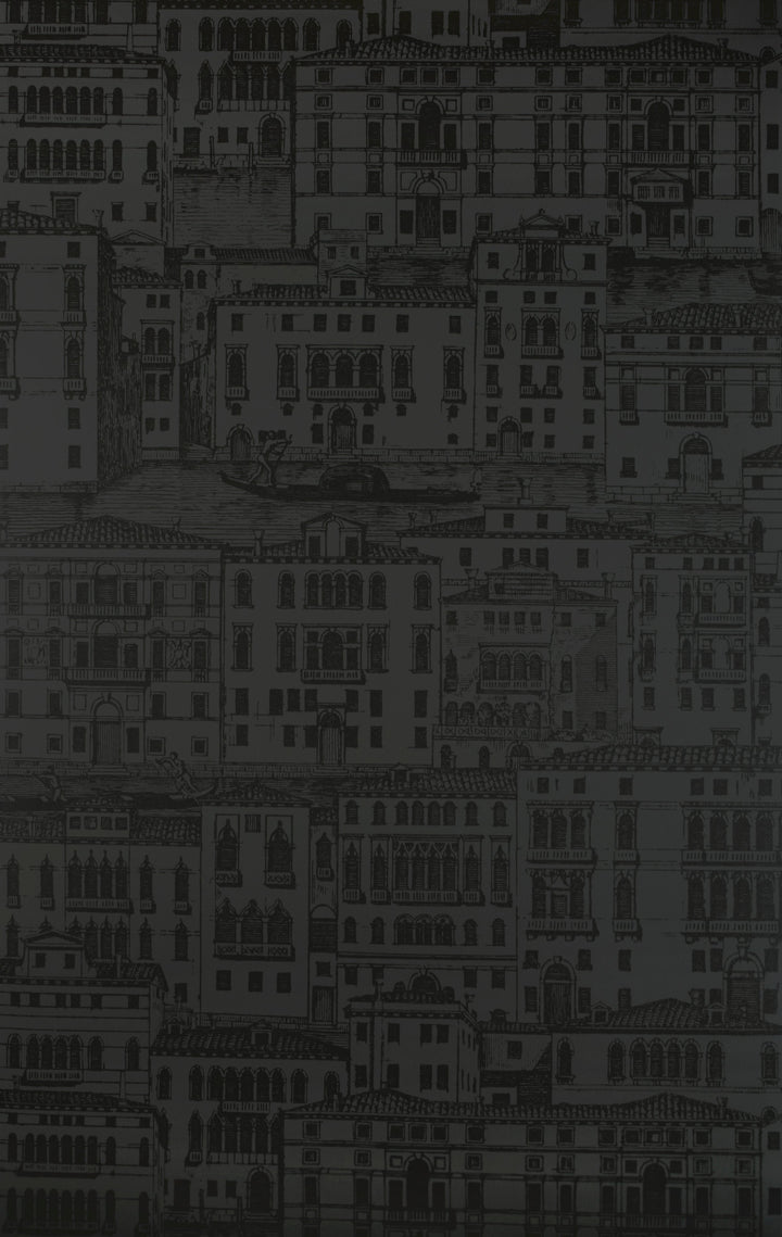 Sutton Charcoal Weave Wallpaper Skl39346