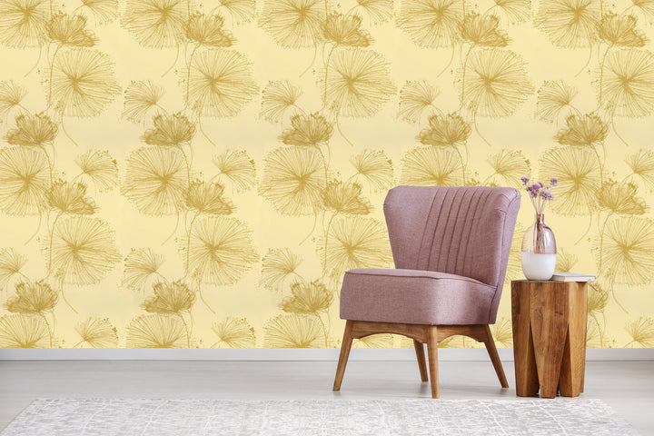 Sutton Lemon Buds Wallpaper Skl39375