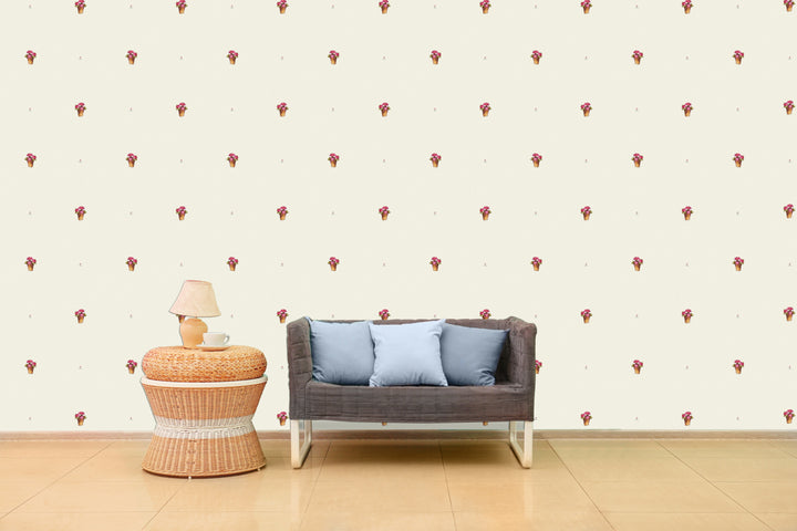 Chester Gold Dot Wallpaper Skl63416