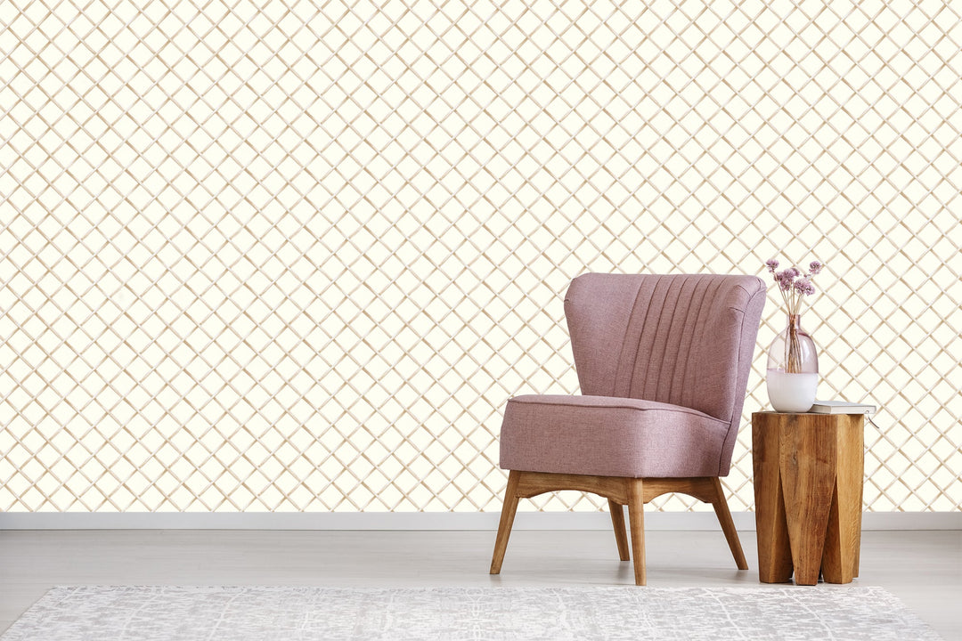 Sutton Cream Dot Wallpaper Skl63513