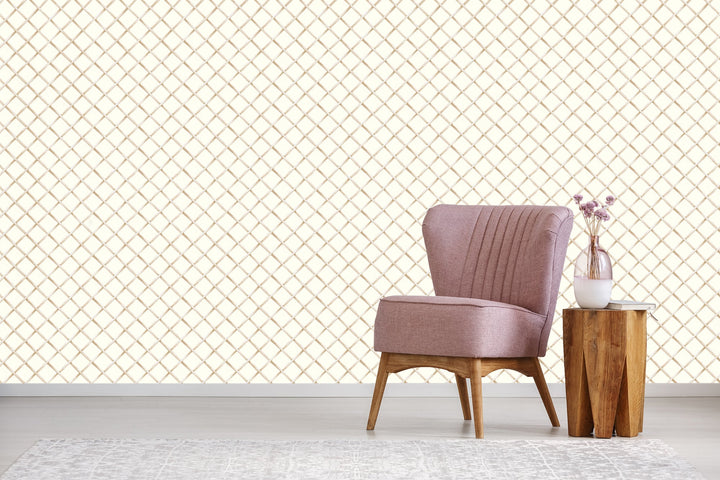 Sutton Cream Dot Wallpaper Skl63513