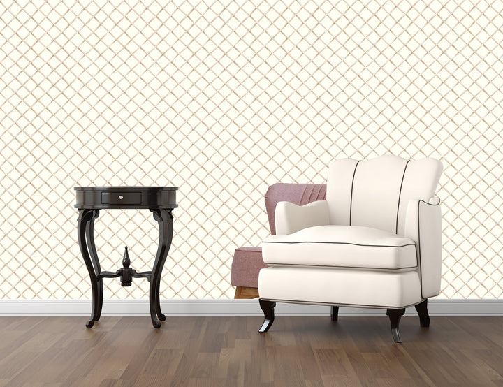 Sutton Cream Dot Wallpaper Skl63513