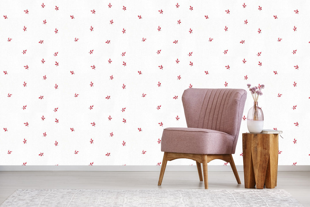 Sutton Cherry Bloom Wallpaper Skl64216