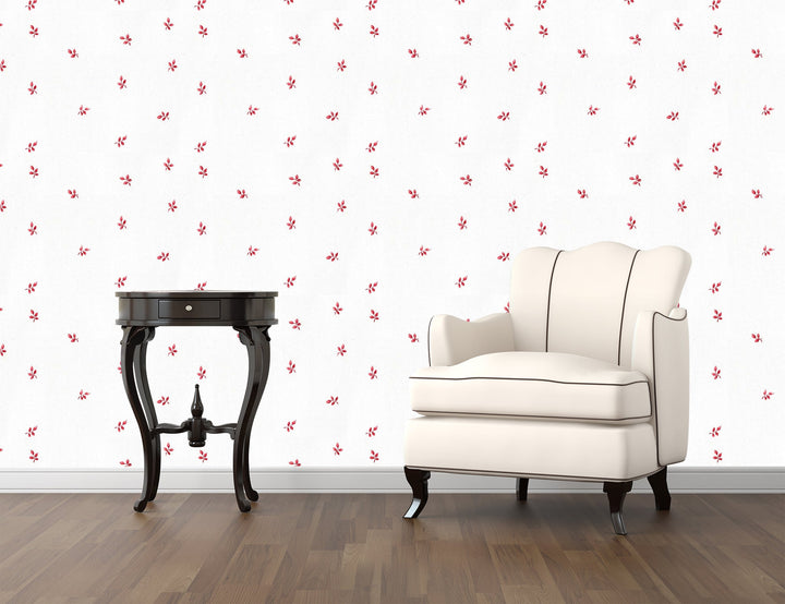 Sutton Cherry Bloom Wallpaper Skl64216