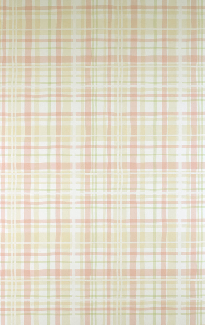 Sutton Ivory Grid Wallpaper Skl64716