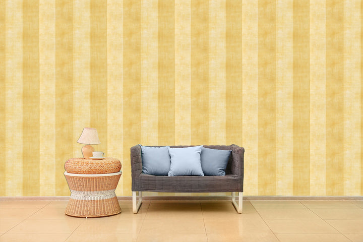 Chester Butterscotch Stripe Wallpaper Skl92525