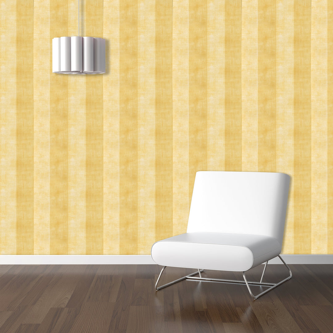 Chester Butterscotch Stripe Wallpaper Skl92525