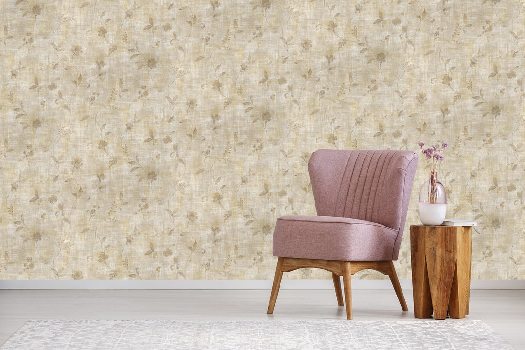 Sutton Wheat Texture Wallpaper Skl92633