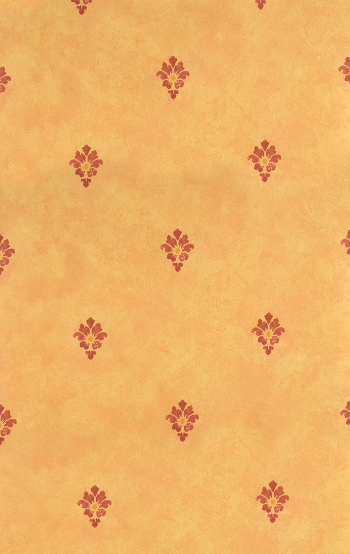 Chester Tangerine Dot Wallpaper Skl92936