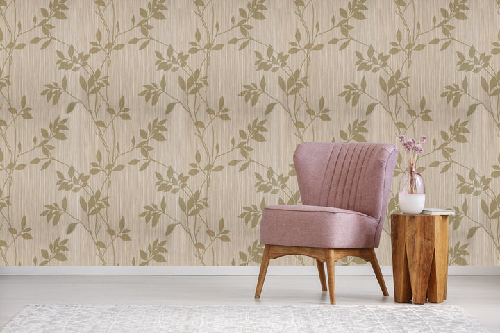 Sutton Sand Botanical Wallpaper Skl93513
