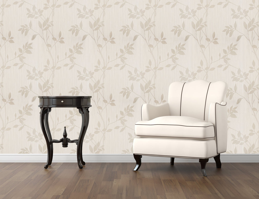 Sutton Pearl Floral Wallpaper Skl93532