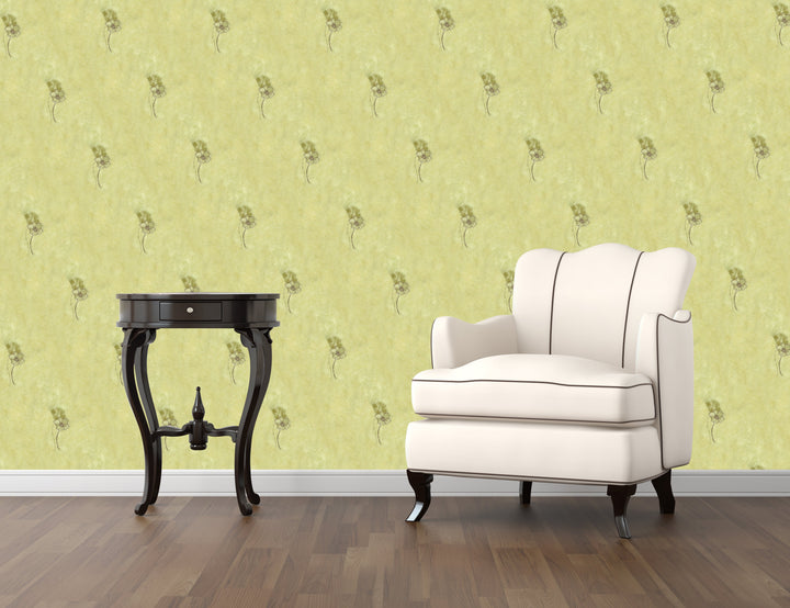 Sutton Olive Wings Wallpaper Skl94614