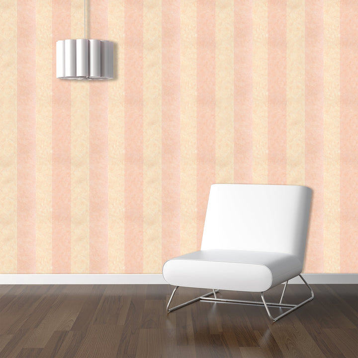 Chester Rose Stripe Wallpaper Skl94727