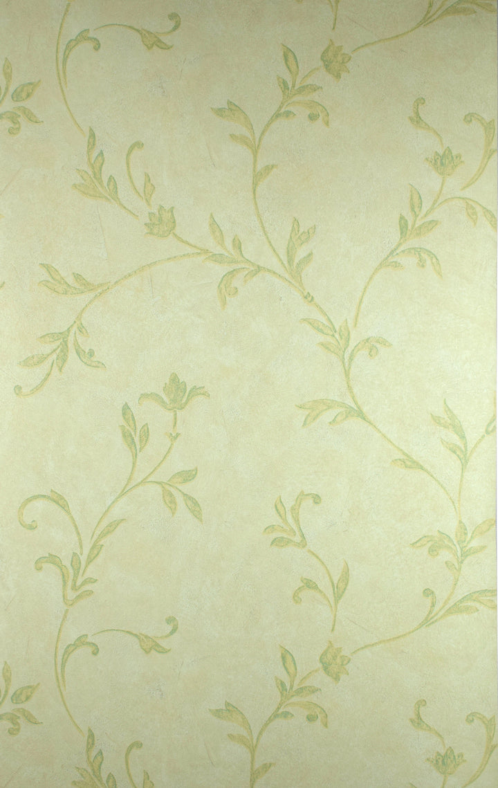 Sutton Mint Leaf Wallpaper Skl94824