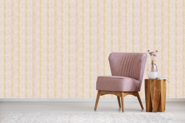 Sutton Peach Emboss Wallpaper Skl94946