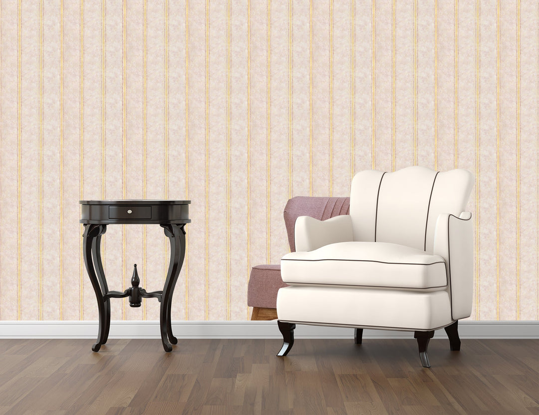Sutton Peach Emboss Wallpaper Skl94946