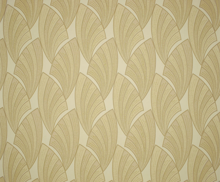 Queen Victoria Xu Golden Shell Wallpaper Sku41-961