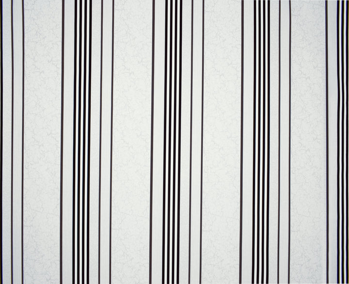 Queen Victoria Xu Charcoal Stripe Classic Wallpaper Sku42-201