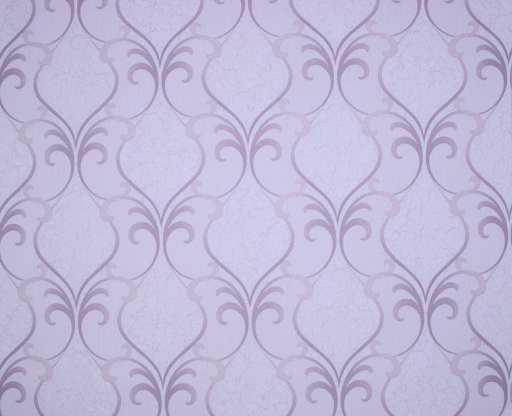 Queen Victoria Xu Lavender Diamond Quilt Wallpaper Sku42-294