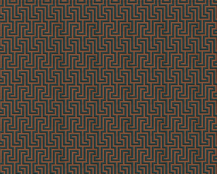 Queen Victoria Xu Mocha Grid Wallpaper Sku42-869