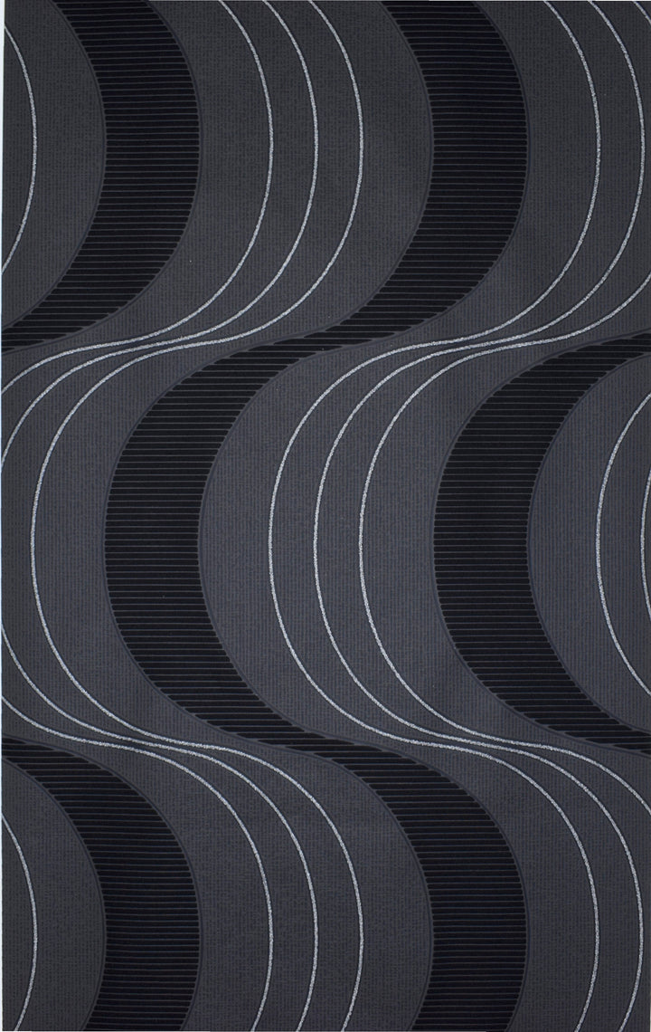 Black Woven Wave Wallpaper