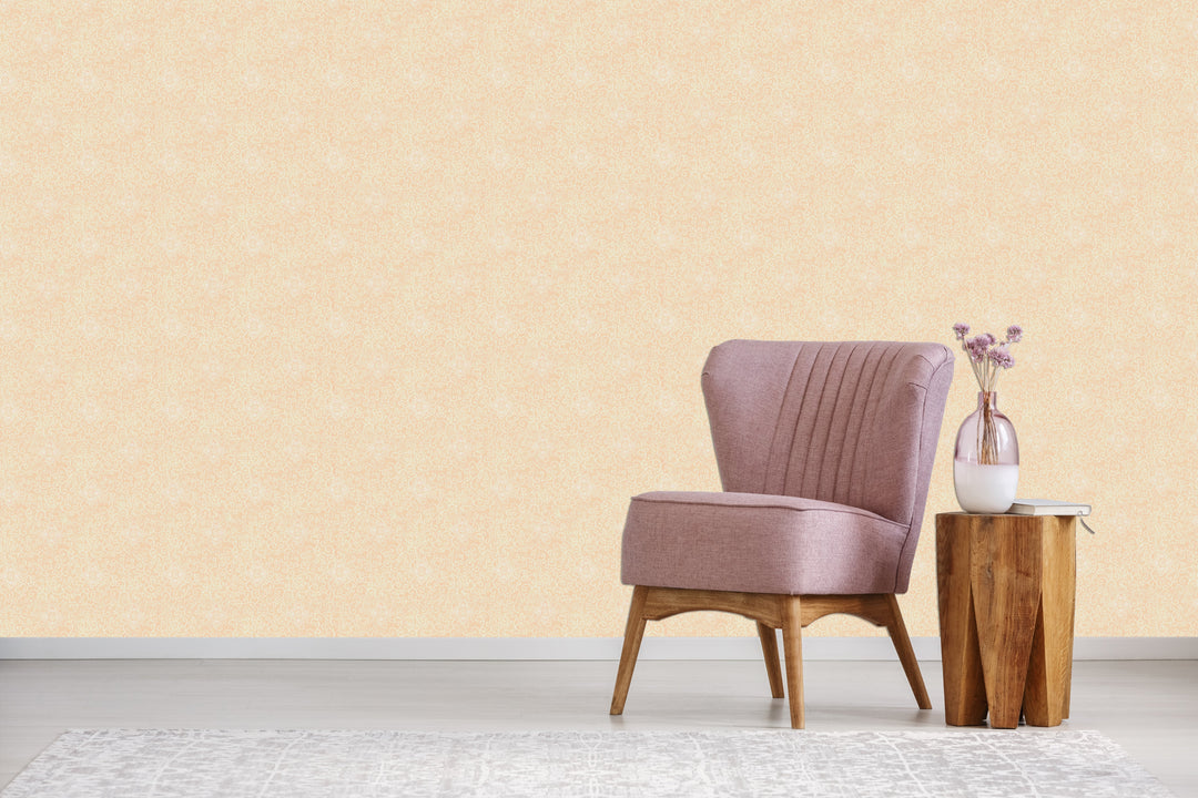 Tottenham Peach Grid Wallpaper 91207