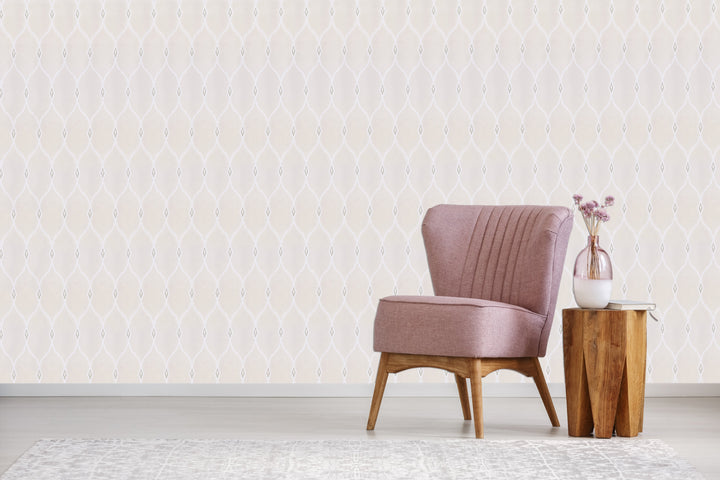 Tottenham Rose Weave Wallpaper 91225