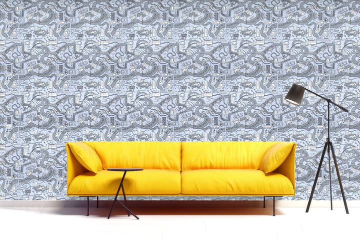 Tower Bridge Dy Slate Texture Wallpaper Sku22132