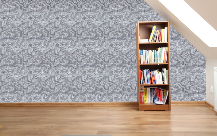 Tower Bridge Dy Slate Texture Wallpaper Sku22132