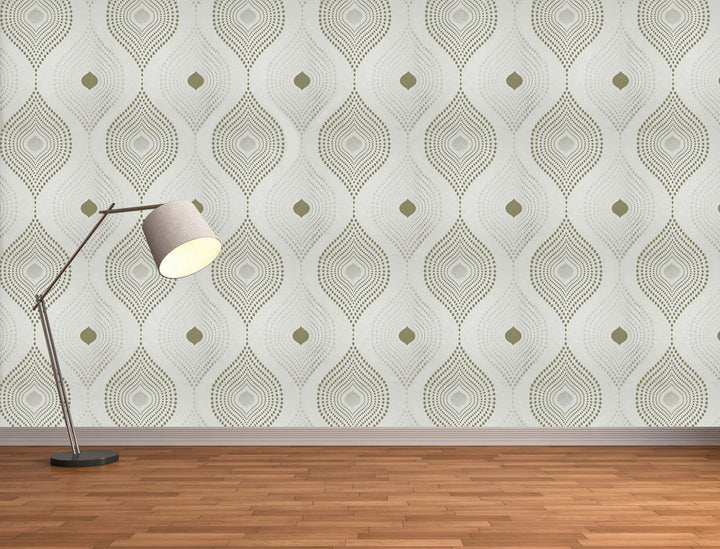 Tower Bridge Hm Cotton Geometric Wallpaper Skg08574