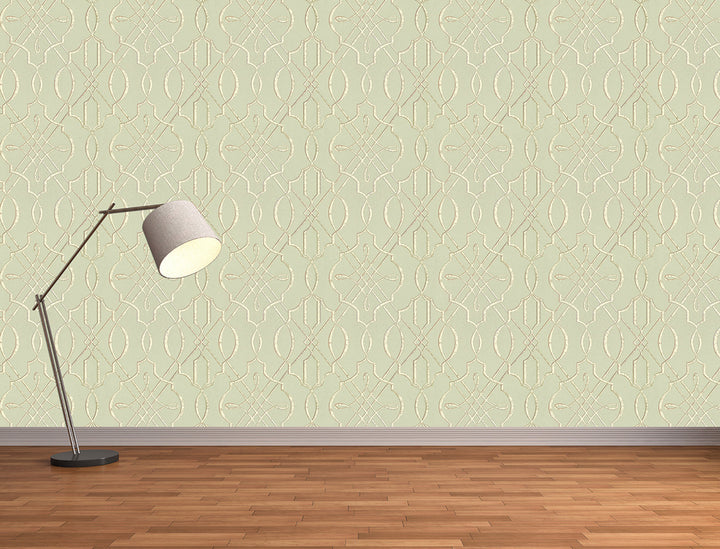 Tower Bridge Hm Linen Honeycomb Wallpaper Skg08593
