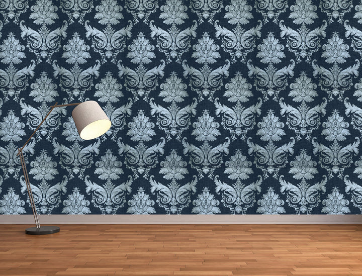 Tower Bridge Hm Noir Floral Wallpaper Skg86671