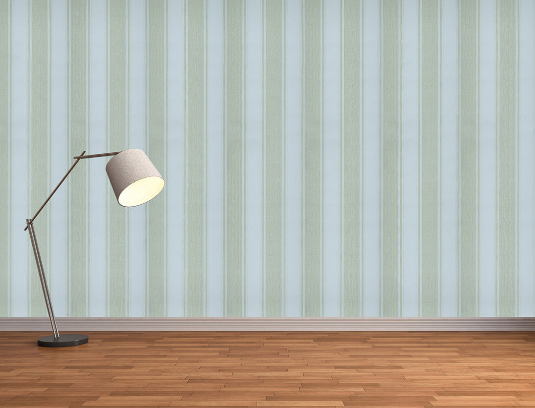 Tower Bridge Hm Ivory Pinstripe Wallpaper Skg86682