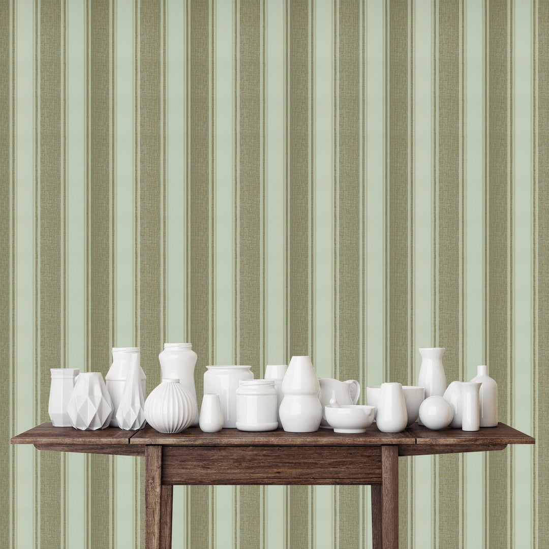 Tower Bridge Hm Almond Pinstripe Wallpaper Skg86683