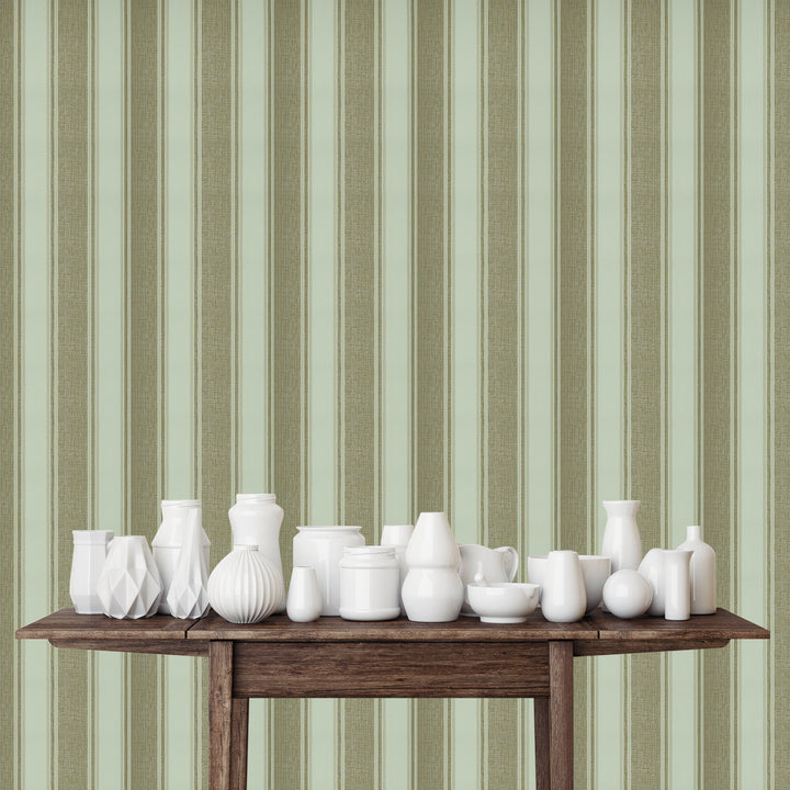 Tower Bridge Hm Almond Pinstripe Wallpaper Skg86683