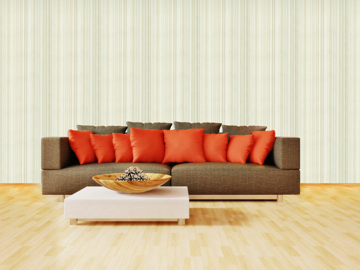 Tower Bridge Nj Ivory Pinstripe Wallpaper Skf08622
