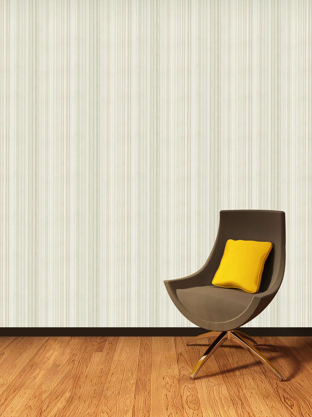 Tower Bridge Nj Ivory Pinstripe Wallpaper Skf08622