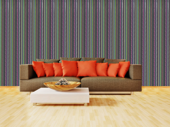 Tower Bridge Nj Neon Stripe Wallpaper Skf08682