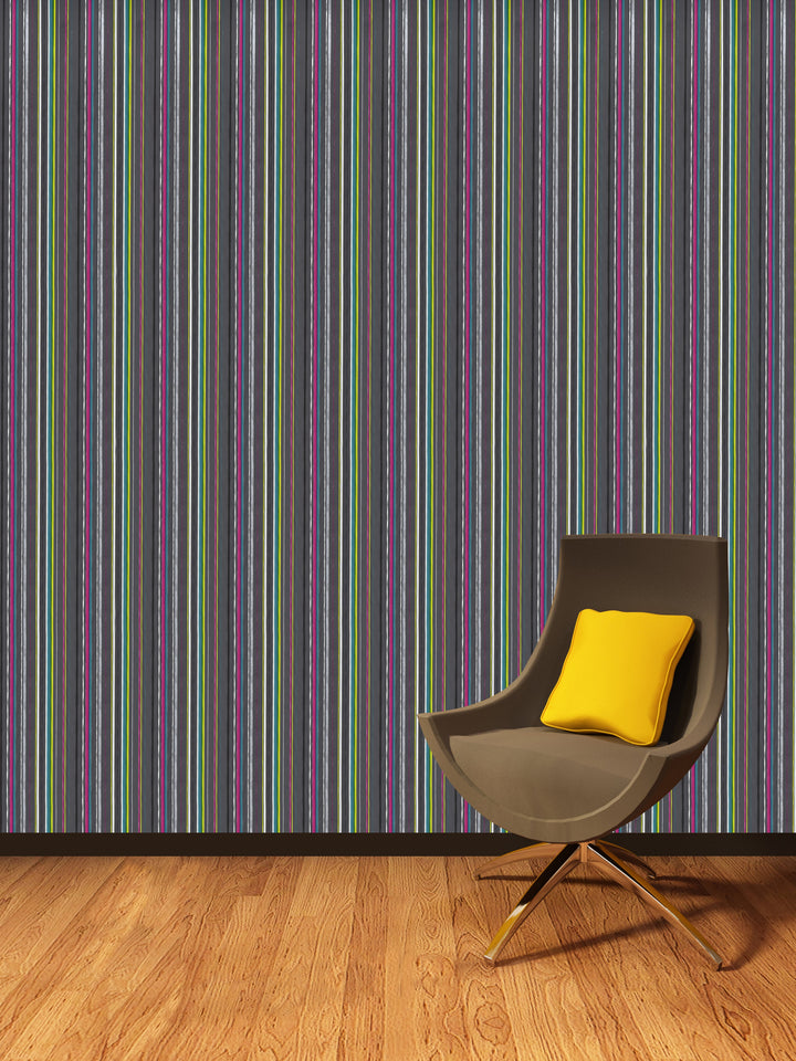 Tower Bridge Nj Neon Stripe Wallpaper Skf08682