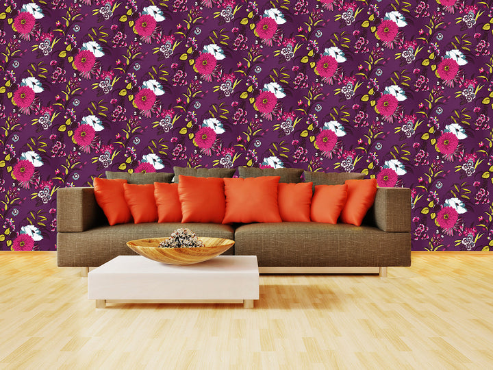 Tower Bridge Nj Crimson Bloom Wallpaper Skf08693