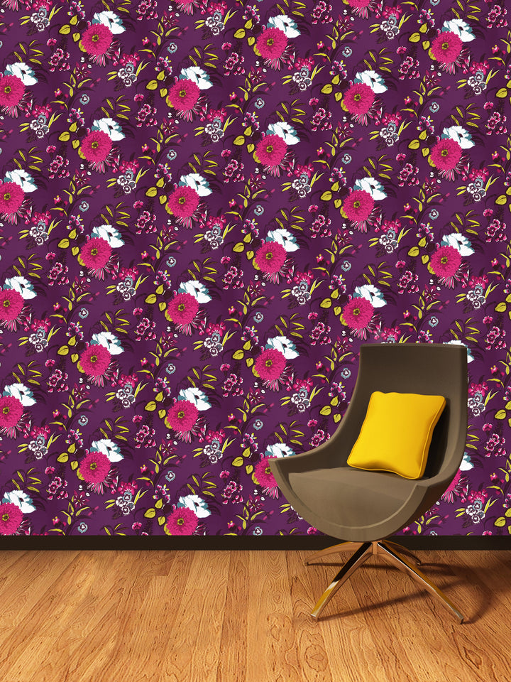 Tower Bridge Nj Crimson Bloom Wallpaper Skf08693