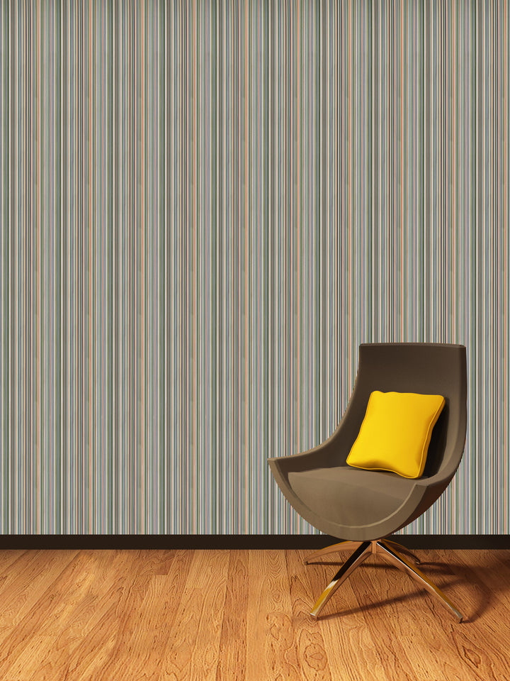 Tower Bridge Nj Espresso Stripes Wallpaper Skf08848