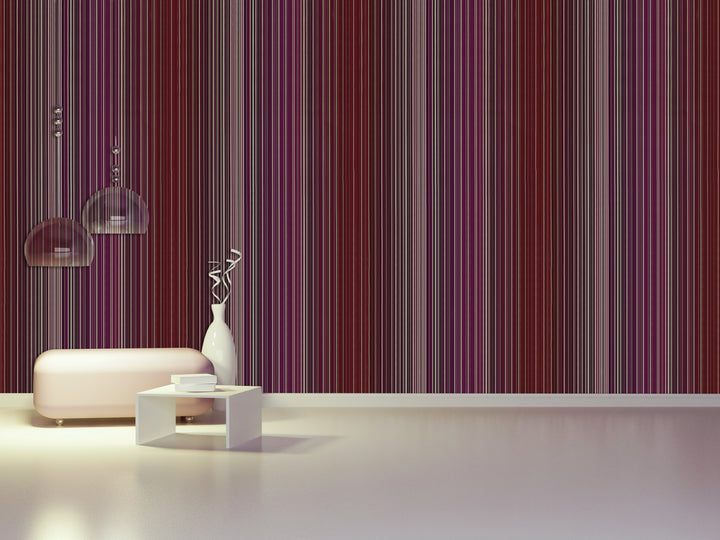 Tower Bridge Sd Berry Stripe Wallpaper Sku08239