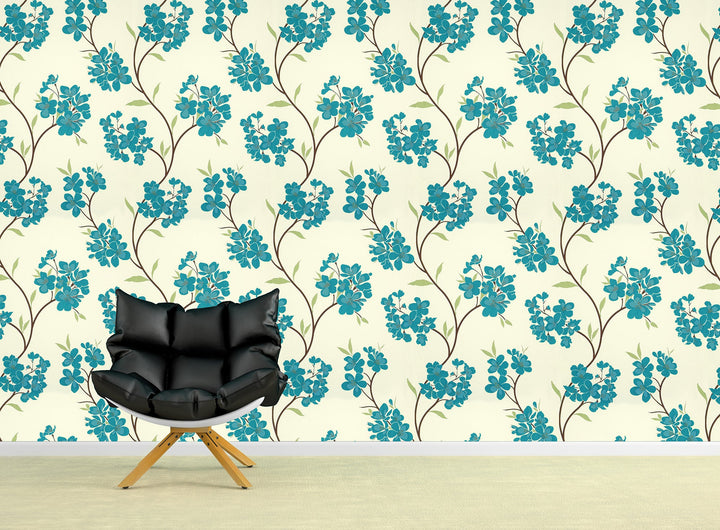 Trafalgar Square Ck Teal Orchid Wallpaper Sku31-287