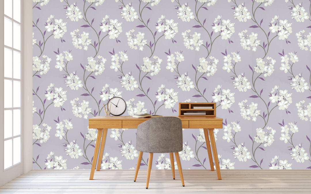 Trafalgar Square Ck Lavender Orchid Wallpaper Sku31-289
