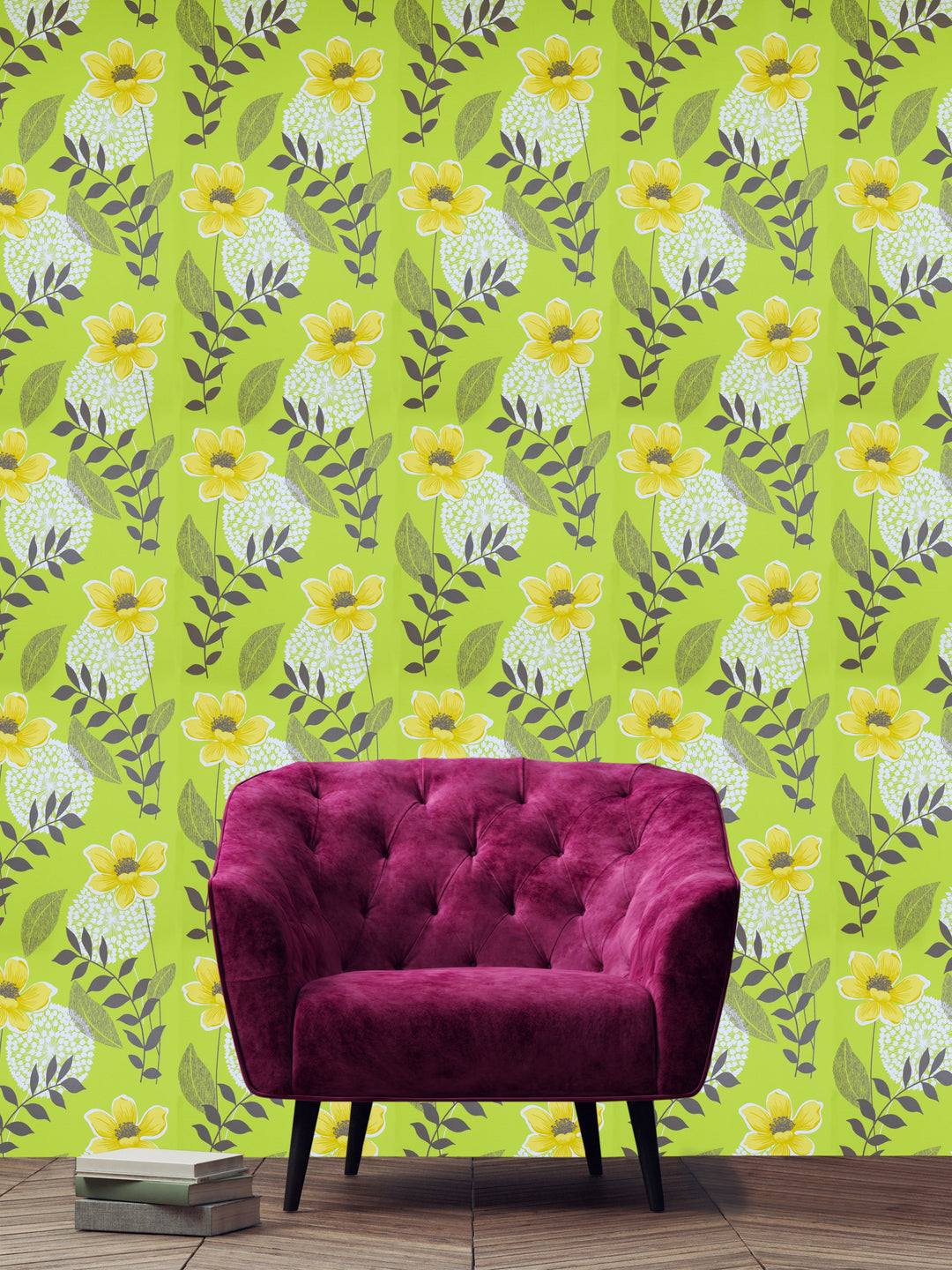 Trafalgar Square Dg Citrus Vine Wallpaper Skn1051