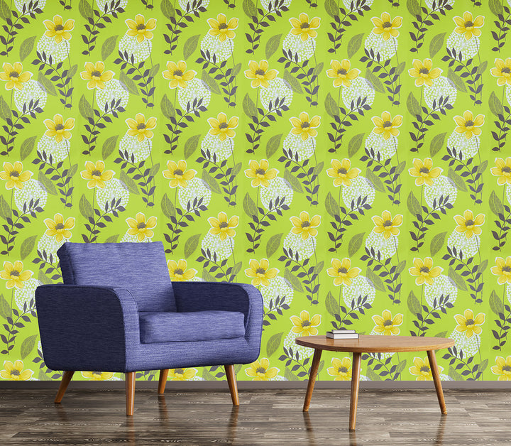 Trafalgar Square Dg Citrus Vine Wallpaper Skn1051