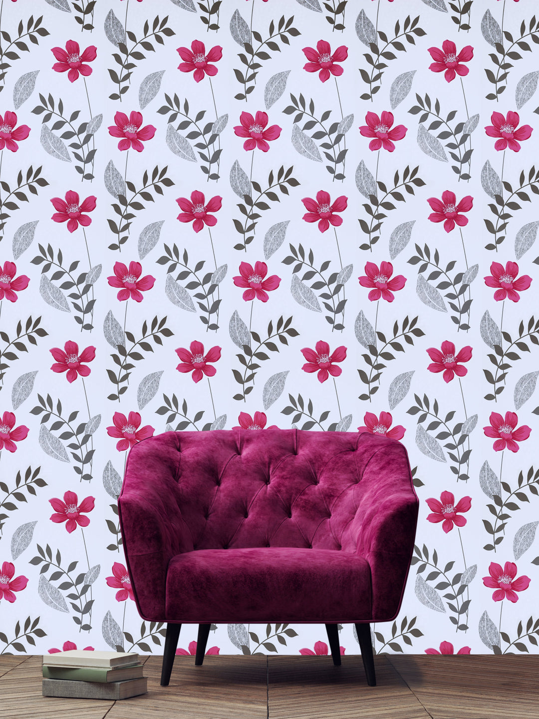 Trafalgar Square Dg Berry Vine Wallpaper Skn1052