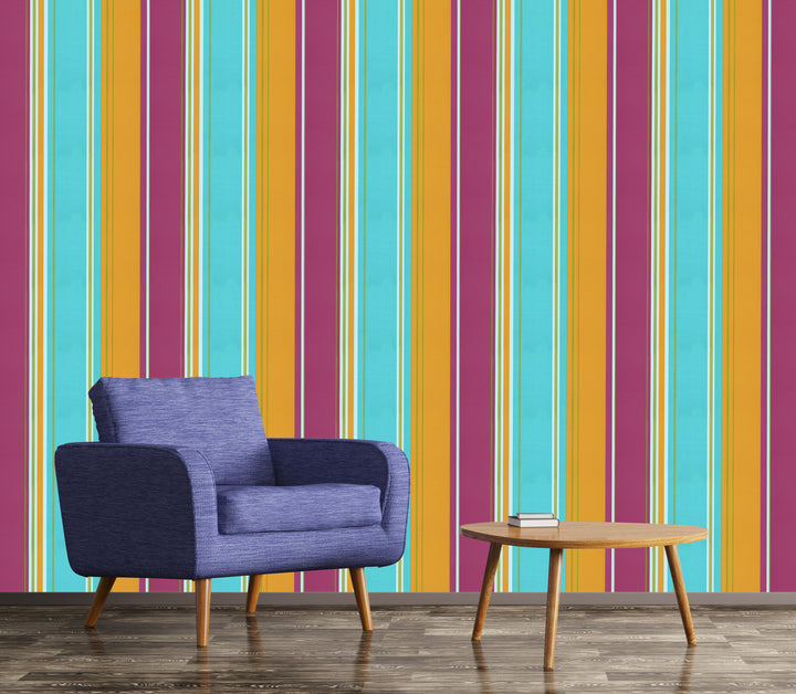 Trafalgar Square Dg Pop Stripe Wallpaper Skn1054