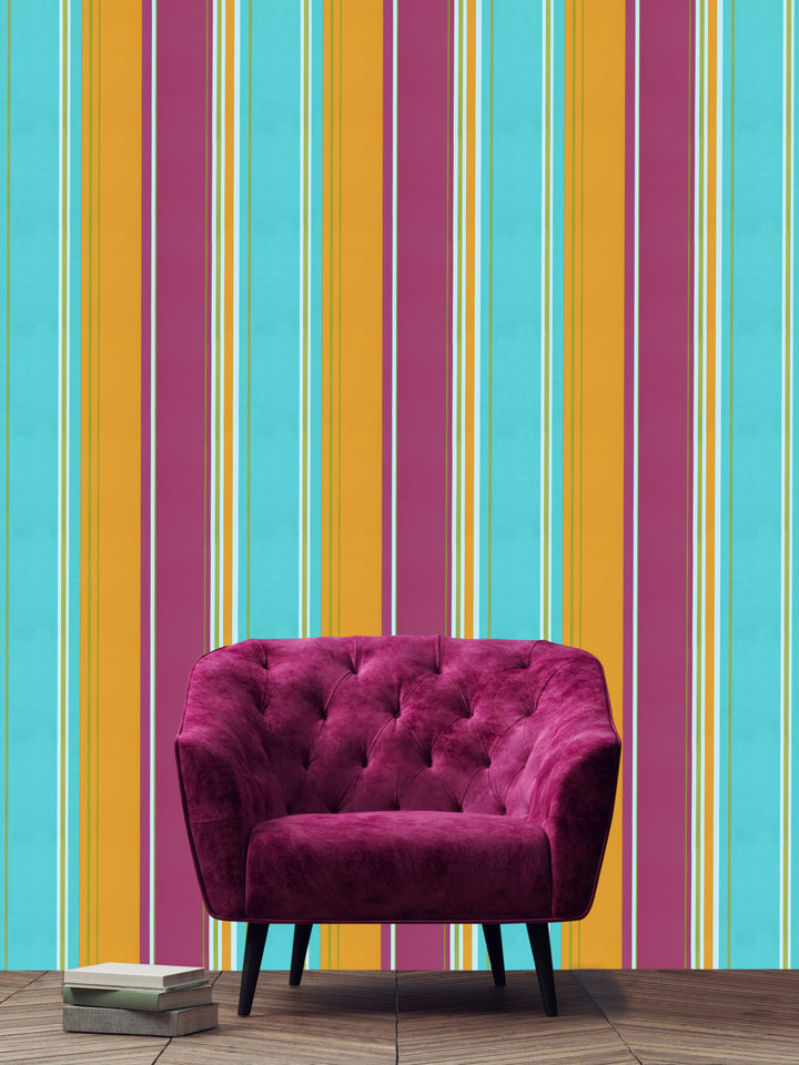 Trafalgar Square Dg Pop Stripe Wallpaper Skn1054